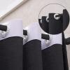 Fitting Room for Boutique, Portable Dressing Room Clothing Store, U-Shap Changing Room with Shading Curtain Privacy Screen for for Retail Store Kiosk Shop (Size:80x85x200cm,Color:Black) view 3