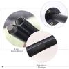 Fitting Room for Boutique, Portable Dressing Room Clothing Store, U-Shap Changing Room with Shading Curtain Privacy Screen for for Retail Store Kiosk Shop (Size:80x85x200cm,Color:Black) view 4
