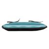 Ambesonne Abstract Chair Seating Cushion Set of 2, Ocean Themed Wave Design Marine Aquatic Color Palette Horizontal Lines, Anti-Slip Seat Padding for Kitchen & Patio, 16"x16", Turquoise Teal Blue view 3