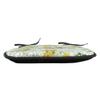 Ambesonne Watercolor Chair Seating Cushion, Diamond Pattern Blooming Floral Arrangement Petals and Leaves, Anti-Slip Seat Padding for Kitchen & Patio, 16"x16", Pale Green Yellow White view 3