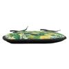 Ambesonne Nature Chair Seating Cushion Set of 4, Tropical Plants with Large Evergreen Leaf Lemon Botany Palm Jungle Graphic, Anti-Slip Seat Padding for Kitchen & Patio, 16"x16", Yellow Forest Green view 3