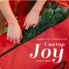 Handy Laundry Christmas Tree Storage Bag with Wheels Fits 9 Ft Artificial Tree, Heavy Duty, Waterproof, Large Zippered Holiday Storage Container, Durable Handles, Red view 3