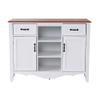 OS Home & Office Furniture 25305 White Countryside Buffet w/ 2 Drawers & 2 Doors view 4