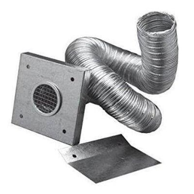 3" x 5' Outside Air Kit for Pellet Stoves - Complete with Protective Screen - Fits 3" Exhaust Pipe Stoves