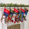 Let's Make Memories Personalized Needlepoint Christmas Stocking - Embroidered Family Stockings - Old-Fashioned Christmas Dcor - Mantel Dcor - 8"x17" - Customized Embroidered Name - Nutcracker view 2