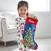 Let's Make Memories Personalized Needlepoint Christmas Stocking - Embroidered Family Stockings - Old-Fashioned Christmas Dcor - Mantel Dcor - 8"x17" - Customized Embroidered Name - Nutcracker view 3