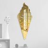 4ArtWorks - Acrylic Ice Cream Cone Chocolate Wall Art - Ready to Hang Wall Mirror Decoration for Bedrooms, Nursery Room, Dorms, Baby Playroom Accent Mirror - Hand Assembled & Made in The USA view 1