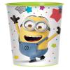 Despicable Me Birthday Party Supplies Bundle Pack includes12 Plastic Reusable 16oz Cups and 1 Dinosaur Sticker Sheet - 12 Count view 2