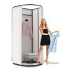 Clothing Store Fitting Room, Strong Load- Bearing Locker Room Removable Portable Stable Privacy Dressing Room for Indoor Outdoor House Office Shopping Mall ( Color : White , Size : 100x95x200cm ) view 1