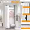 Clothing Store Fitting Room, Strong Load- Bearing Locker Room Removable Portable Stable Privacy Dressing Room for Indoor Outdoor House Office Shopping Mall ( Color : White , Size : 100x95x200cm ) view 3