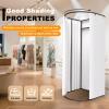 Clothing Store Fitting Room, Strong Load- Bearing Locker Room Removable Portable Stable Privacy Dressing Room for Indoor Outdoor House Office Shopping Mall ( Color : White , Size : 100x95x200cm ) view 4