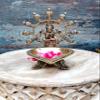Mohan Jodero Lakshmi Deepak/Akhand Diya with Antique Home Decorative for Temple & Festival view 2