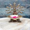 Mohan Jodero Lakshmi Deepak/Akhand Diya with Antique Home Decorative for Temple & Festival view 3
