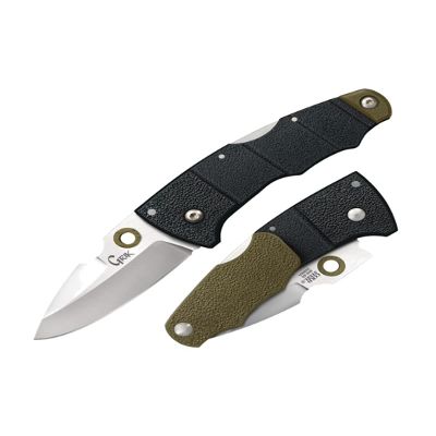 2-Piece Grik Folding Knife 13 x 6 x 3centimeter