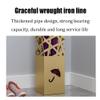 Umbrella Stand Rack Golden Metal Umbrella Stand, Modern Creative Umbrella Bucket, Rust- Proof and Durable for Storage of Umbrellas and Canes in The Entrance Corridor, 15x15x50cm view 4