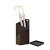 Umbrella Stand Rack Modern Metal Umbrella Stand, Umbrella Storage Bucket with Drip Tray, Umbrella Holders Can Store 8-12 Umbrellas, for Family Business Hotels (Color : Black) view 2