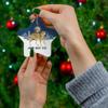 Cheetah Ornaments for 2026 Christmas Tree Personalized Name Gifts 2027 New Year Eve Decorations White Star view 4
