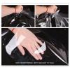 Transparent Outdoor Waterproof Tarpaulin, with Eyelets, Foldable PVC Tarp, Clear Tarpaulin for Covering Garden Plants Terrace Furniture, Awning, Rain Curtain,Transparent-12.5m/3.38.2ft view 2