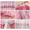 Bed Canopy Pink Girl Princess Room Bed Canopy Curtain, Luxurious Four- Corner Double Bed Cover, with Nets and Frames for All Seasons, 4 Sizes (Size : 180x220x210cm) view 4