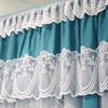 Bed Canopy Four- Corner Column Luxury Bed Canopy Curtain Double Bed Cover, for Double- Layer Dust- Proof and Light- Proof Bed Curtains in Four Seasons, with Frame (Size : 200x220x200cm) view 4