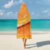 XKAWPC Grilled Cheese Sandwich Wearable Hooded Blanket Soft Warm Throw Blanket Robe Cloak Wrap For Bed Sofa Bedding 60"x80" view 4