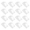 Hemoton 200pcs Sandwich Packaging Box Triangle Cake Mousse Container Food-grade Plastic Snack Storage Picnic Movie Night Essential view 1