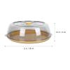 Household Food Cover, Plastic Heat Preservation Cover for Home view 2