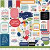 Birthday Salutations Cardstock Stickers 12"X12" - Elements view 1
