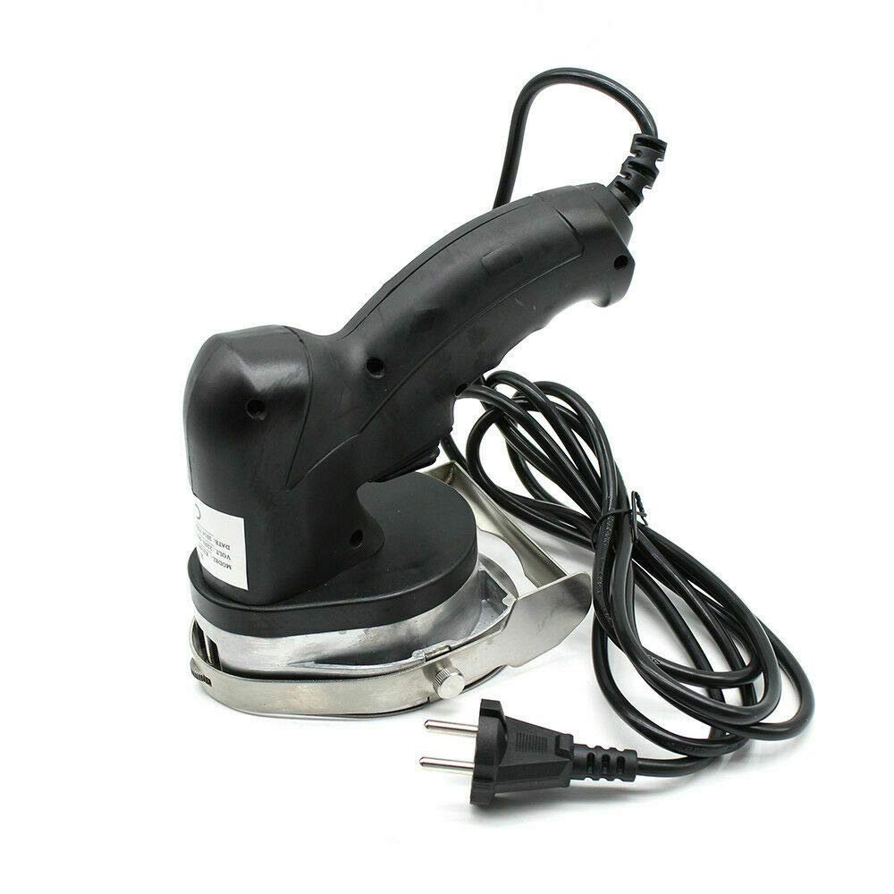 CNCEST Electric Kebab Slicer 1-8mm Thickness Adjustable Turkish Kebab Knife 80W Stainless Removable Blade Hand Held Meat Slicer