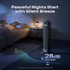 Dreo Smart Tower Fan WiFi Voice Control, Works with Alexa/Google,Floor Standing Bladeless Oscillating Fan with Remote, 6 Speeds, 4 Modes, 12H Timer, for Indoor Bedroom Home Office view 3