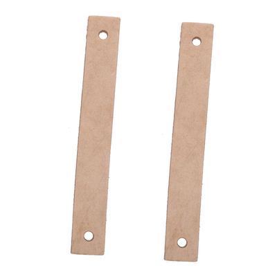 LIOOBO Universal Bike Brake Pads 2pcs for Exercise Bike Material Easy Installation