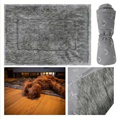 AB Tools Luxury Antler Hygge Super Soft Blanket Dog Christmas 75z95cm