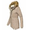 ZBYY Womens Quilted Winter Coats Warm Fleece Lined Faux Fur Lined Hooded Zip Up Down Jackets Thicken Parka Outwear view 2