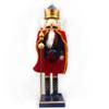 Holiday Depot 15" Nutcracker Christmas Decoration (Set of 3) - Traditional Wooden King, Soldier, and Drummer Styles. for Friends, Family, and Coworkers. view 2
