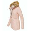 ZBYY Womens Quilted Winter Coats Warm Fleece Lined Faux Fur Lined Hooded Zip Up Down Jackets Thicken Parka Outwear view 2