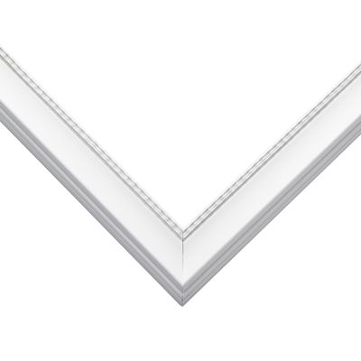 10x12 Frame White Real Wood Picture Frame Width 1.25 Inches | Interior Frame Depth 0.5 Inches | Garrin White Traditional Photo Frame Complete with UV Acrylic, Foam Board Backing & Hanging Hardware