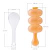 Rice Ball Shaker,Rice Ball Molds, DIY Ball Shaped Kitchen Tools Shakers Food Decor for Kids DIY Lunch Maker Mould with a Mini Rice scoop view 2