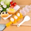 Rice Ball Shaker,Rice Ball Molds, DIY Ball Shaped Kitchen Tools Shakers Food Decor for Kids DIY Lunch Maker Mould with a Mini Rice scoop view 4