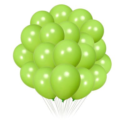 300 Pack Lime Green Balloons 12 inch Green Latex Party Balloon Bulk for Various Party Events Decorations