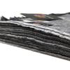 Alpaca Home | Floral Leaf Botanical Alpaca Throw Blanket | 100% Baby Alpaca Wool | 5.9 Feet Long X 4.25 Feet Wide | Hypoallergenic, Soft & Cozy (Silver Shadow) view 4