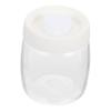 Hemoton 1pc Sealed Glass Food Storage Jar Airtight Lid Vacuum Canister for Snacks Dried Fruits and Biscuits Ergonomic Design and Easy to Clean view 1