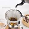 GUIPAIHAI Stainless Steel Coffee Filter Coffee Dripper Reusable Cone Dripper Cup Stand Coffee Brewing Accessories view 4