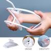 10pcs White Wardrobe Hangers Non- Clothing Hanging Rack for Coats More Space-Saving Design Notched Organizer for Tidy Closet Storage view 4