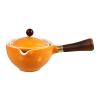1pc Teapot Tea Ceremony Tea Pot Ceramic Kungfu Tea Chinese Gongfu Tea Infuser Boiling Kettle Stainless Steel Tea Infuser Tea Heating Teakettle Whistle Make Tea Ceramics Long Handle view 1