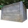 BARNWOODUSA Christmas Tree Collar or Box Made of Reclaimed Wood  Rustic Tree Skirt Replacement Blocks, Adds Farmhouse Charm  Natural, Hook-&-Loop Strip Panels by 37x27 in., Brown view 1