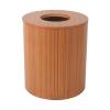 Household Modern Simple Wastepaper Bin Wooden Rubbish Trash Can Paper Recycling Basket Creative for Bedroom Living Room (Color : A) view 1