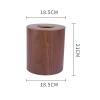 Household Modern Simple Wastepaper Bin Wooden Rubbish Trash Can Paper Recycling Basket Creative for Bedroom Living Room (Color : A) view 2