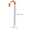 1set Titanium Alloy Ground Nails for Outdoor Camping Tent Pegs for Ground Rope Locking Design view 2
