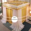 Bed Canopy Luxury Bed Canopy in The Girl's Princess Room, Double Bed Curtains with Brackets On 4 Corner Posts, Used for Home Bedroom 1.5m/1.8m/2m Double Bed Decoration view 3