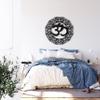 Metal Wall Decor, Mandala Om , Home Living Room Decor, Wall Sign, Metal Wall Art, Interior Decoration, Indoor Outdoor Hangings (110x110cm) view 2